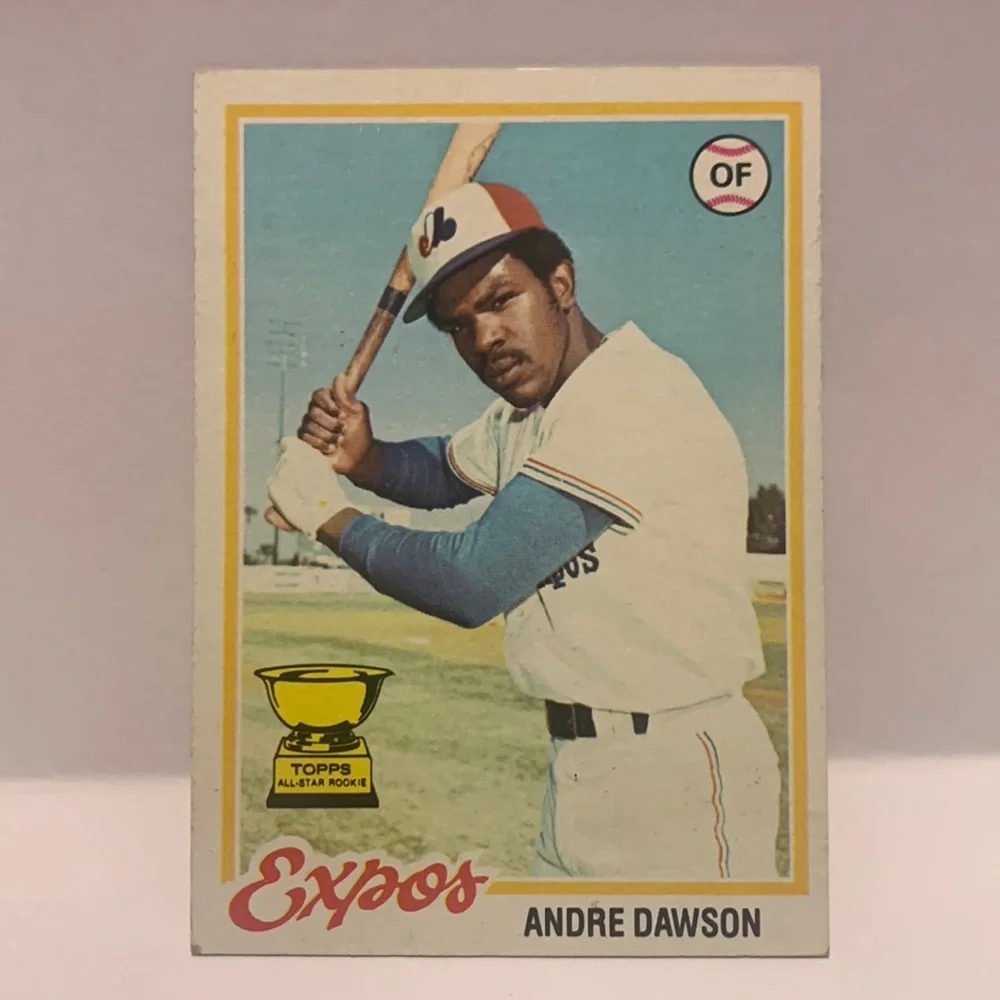 1978 Topps Andre Dawson Expos #72 Rookie Cup (MISC6)